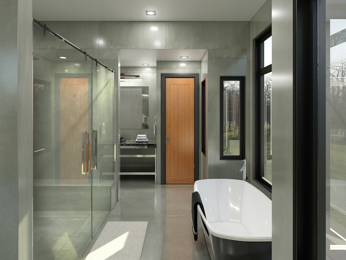 master bathroom rendering of 2140 Tamarack Avenue